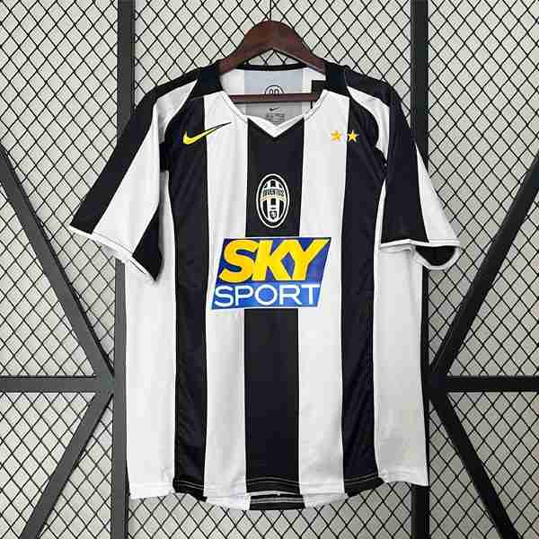 Tailandia Camiseta Juventus 1ª Retro 2004 2005 Tailandia Camiseta Primera Juventus Retro 2004 2005