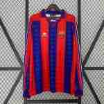 Tailandia Camiseta Primera Manga Larga FC Barcelona Retro 1996 1997