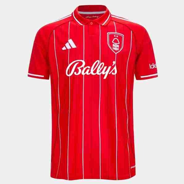 Tailandia Camiseta Nottingham Forest 1ª 2025-2026 Tailandia Camiseta Primera Nottingham Forest 2025 2026