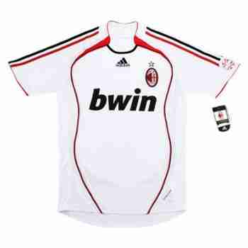 Tailandia Camiseta Segunda AC Milan Retro 2006 2007 Rojo