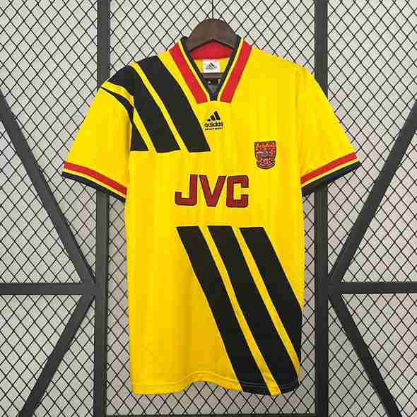 Tailandia Camiseta Arsenal 2ª Retro 1993 1994 Tailandia Camiseta Segunda Arsenal Retro 1993 1994