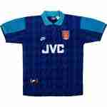Tailandia Camiseta Segunda Arsenal Retro 1994 1995 Azul