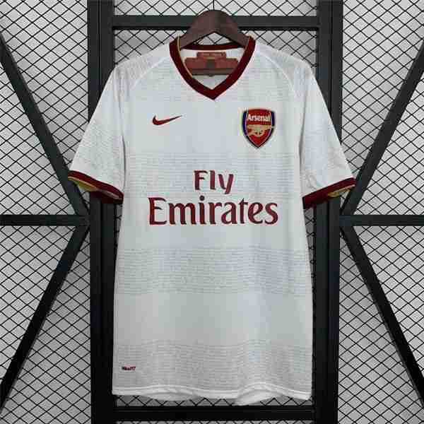 Camiseta Arsenal 2ª Retro 2007-2008 Tailandia Camiseta Segunda Arsenal Retro 2007 2008
