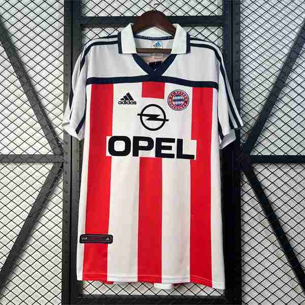 Camiseta Bayern Munich 2ª Retro 2000-2002 Tailandia Camiseta Segunda Bayern Munich Retro 2000 2002