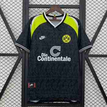 Tailandia Camiseta Segunda Borussia Dortmund Retro 1995 1996