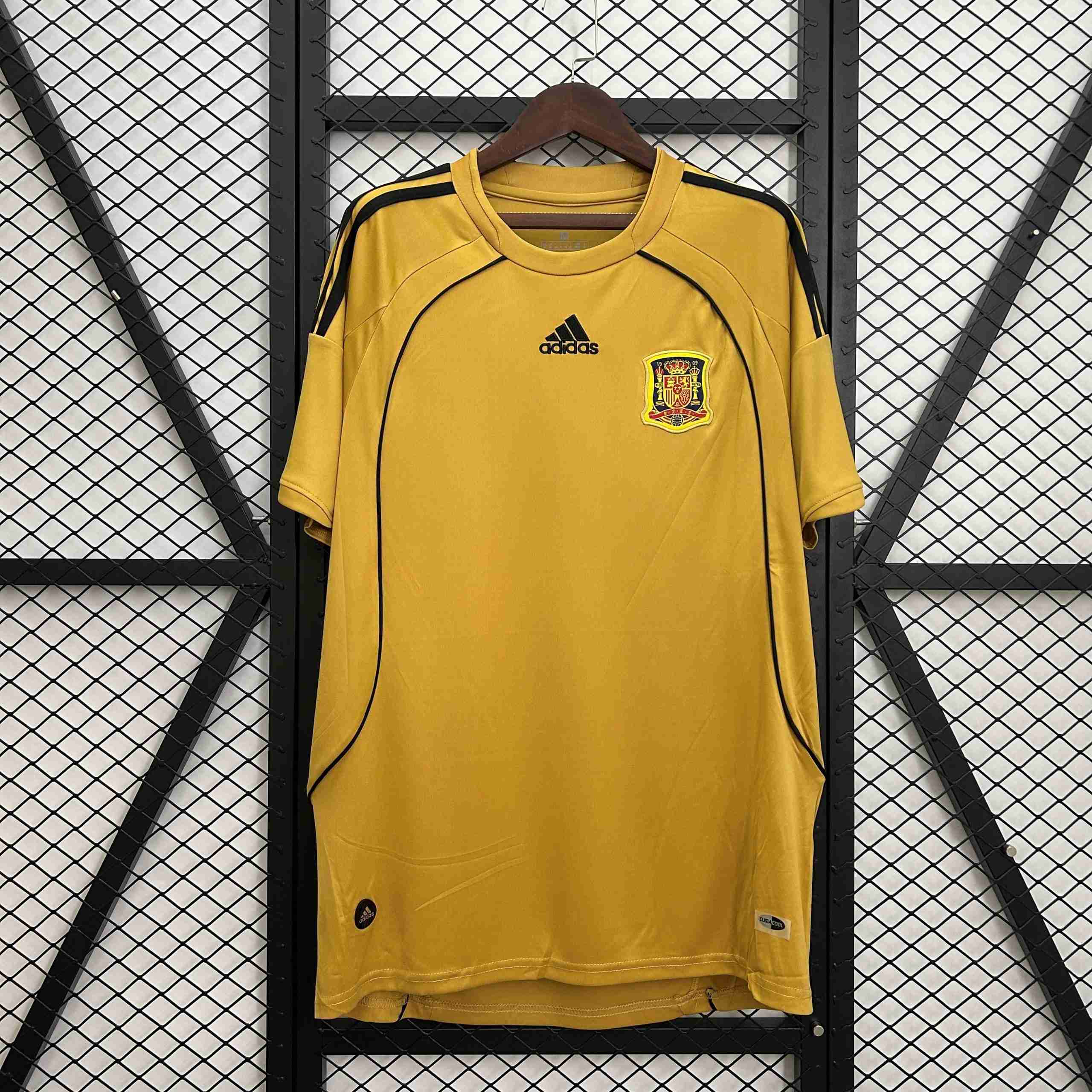 Camiseta Spain 2ª Retro 2008 Tailandia Camiseta Segunda España Retro 2008