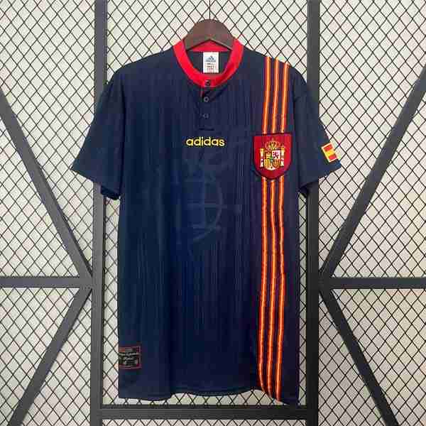 Tailandia Camiseta España 2ª 2024-2025 Tailandia Camiseta Segunda España Retro 2024 2025
