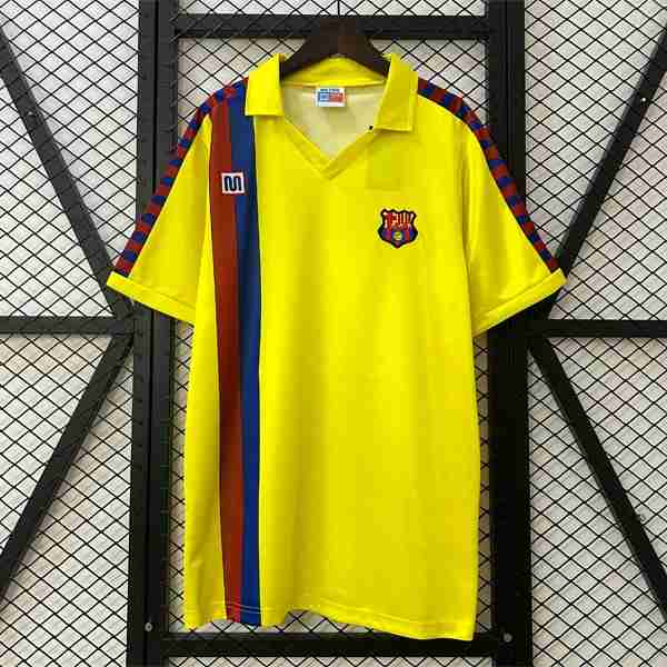 Tailandia Camiseta Barcelona 2ª Retro 1982-1984 Tailandia Camiseta Segunda FC Barcelona Retro 1982 1984