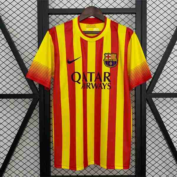 Tailandia Camiseta Barcelona 2ª Retro 2013-2014 Tailandia Camiseta Segunda FC Barcelona Retro 2013 2014