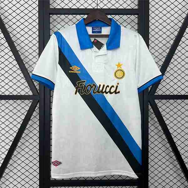 Tailandia Camiseta Inter Milan 2ª Retro 1994-1995 Tailandia Camiseta Segunda Inter Milan Retro 1994 1995