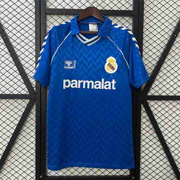 Tailandia Camiseta Real Madrid 2ª Retro 1986-1988 Tailandia Camiseta Segunda Real Madrid Retro 1986 1988