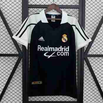 Tailandia Camiseta Segunda Real Madrid Retro 2001 2002