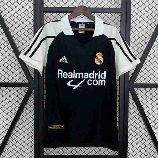 Tailandia Camiseta Real Madrid 2ª Retro 2001-2002 Tailandia Camiseta Segunda Real Madrid Retro 2001 2002