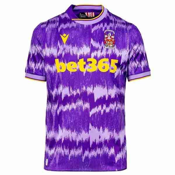 Tailandia Camiseta Stoke City 2ª 2025-2026 Tailandia Camiseta Segunda Stoke City 2025 2026