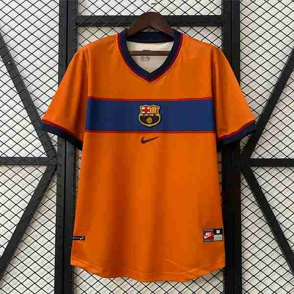 Tailandia Camiseta Barcelona 3ª Retro 1998-1999 Tailandia Camiseta Tercera FC Barcelona Retro 1998 1999