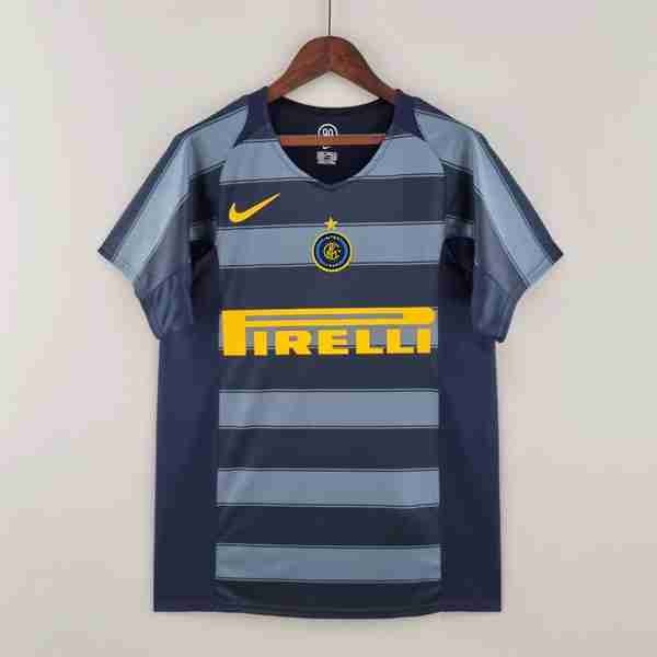 Tailandia Camiseta Inter Milan 1ª Retro 2004-2005 Tailandia Camiseta Tercera Inter Milan Retro 2004 2005