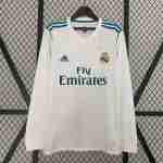 Tailandia Camiseta Primera Manga Larga Real Madrid Retro 2017 2018