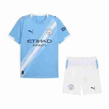 Camiseta Manchester City Conjunto Niños Primera 2025 2026