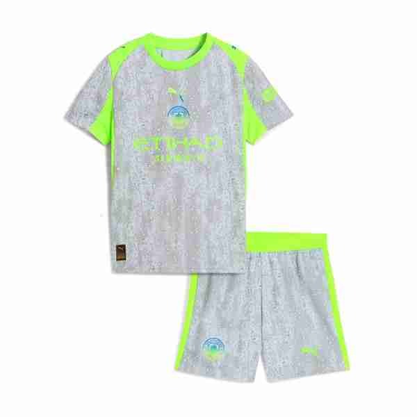 Camiseta Manchester City 3ª Niño 2025-2026 Camiseta Manchester City Conjunto Niños Tercera 2025 2026