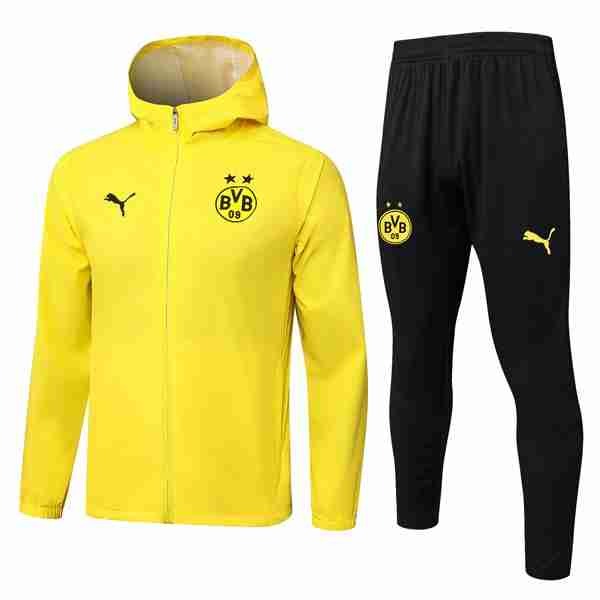 Rompevientos Con Capucha Dortmund Amarillo 2025-2026 5 Conjunto Rompevientos Borussia Dortmund 2025 2026 Amarillo