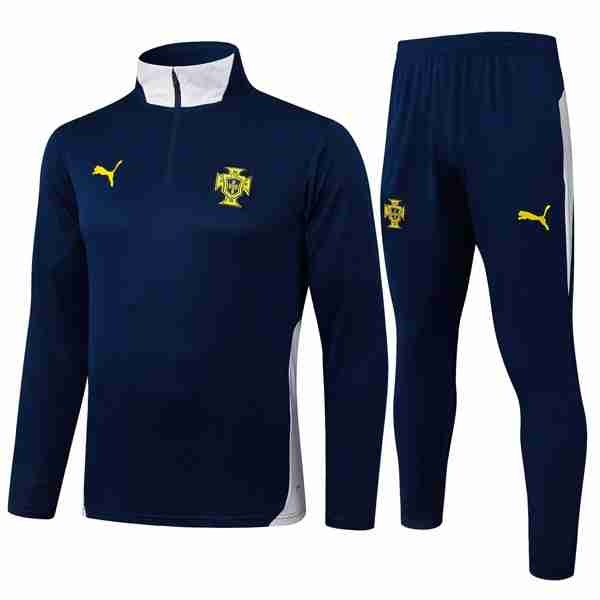 Sudadera De Training Portugal 2025-2026 Azul 5 Sudadera Entrenamiento Portugal 2025 2026 Azul