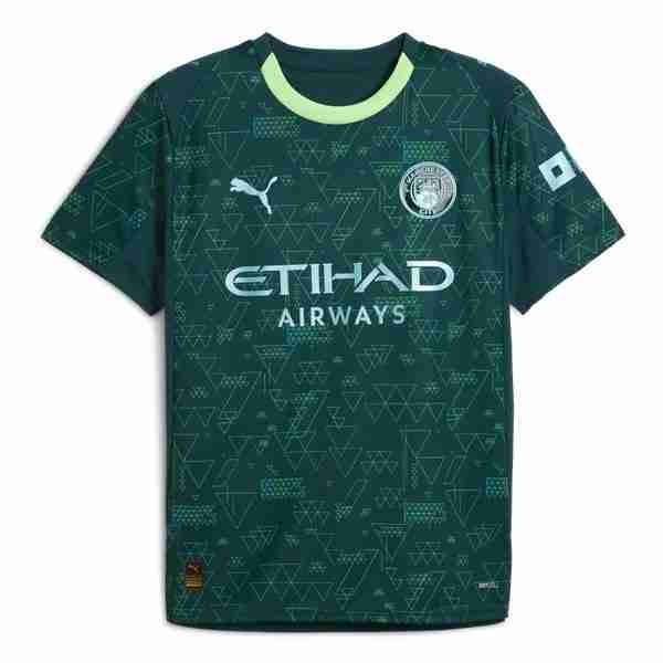 Tailandia Camiseta Manchester City EA SPORTS 2025-2026 Tailandia Camiseta Cuarta Manchester City 2025 2026