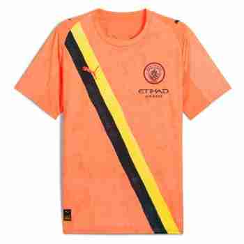 Tailandia Camiseta Manchester City KidSuper 2025 2026 Naranja
