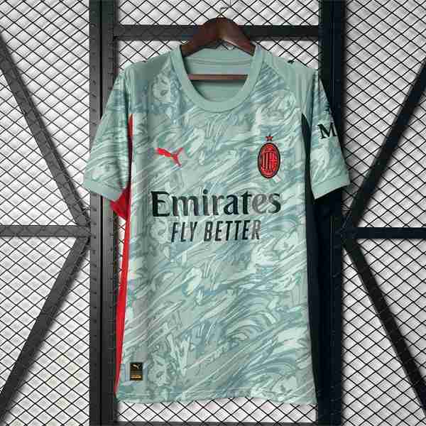 Tailandia Camiseta AC Milan Portero 2025-2026 Tailandia Camiseta Portero AC Milan 2025 2026