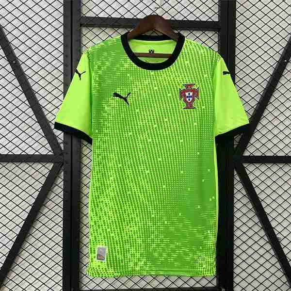 Tailandia Camiseta Portugal Portero 2025 Verde Tailandia Camiseta Portero Portugal 2025 2026 Verde