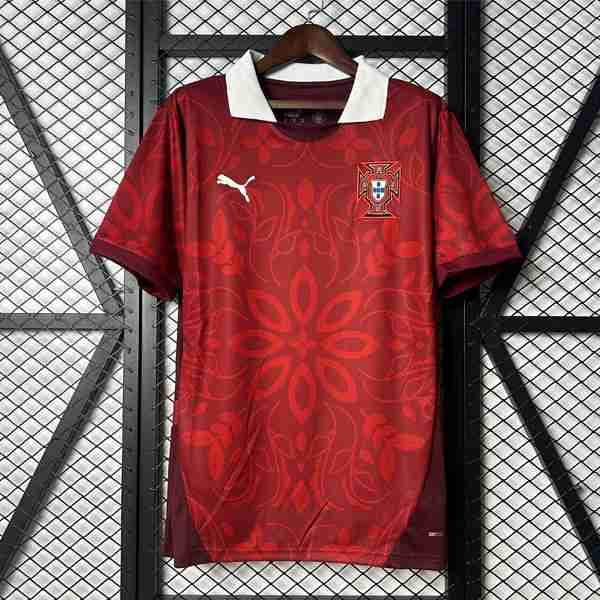 Tailandia Camiseta Portugal Training 2025 Rojo Tailandia Camiseta Portugal Entrenamiento 2025 2026 Rojo