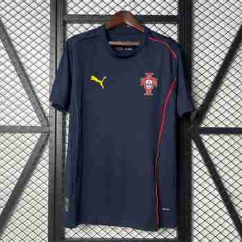 Tailandia Camiseta Portugal Entrenamiento 2025 26 Azul