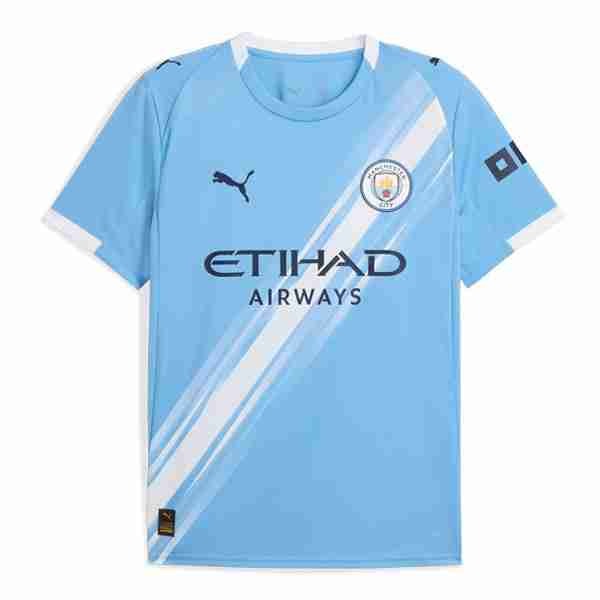 Tailandia Camiseta Manchester City 1ª 2025-2026 Tailandia Camiseta Primera Manchester City 2025 2026