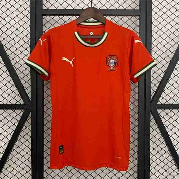 Camiseta Portugal 1ª Mujer 2025 Tailandia Camiseta Primera Portugal Mujer 2025 2026