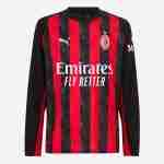 Tailandia Manga Larga Camiseta Primera AC Milan 2025 2026