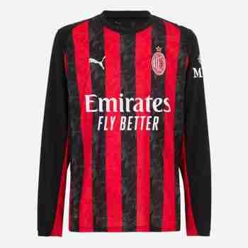 Tailandia Manga Larga Camiseta Primera AC Milan 2025 2026