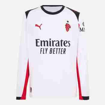 Tailandia Manga Larga Camiseta Segunda AC Milan 2025 2026