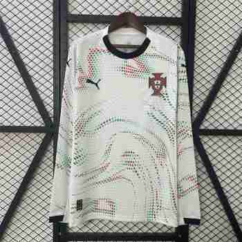 Tailandia Manga Larga Camiseta Segunda Portugal 2025 2026
