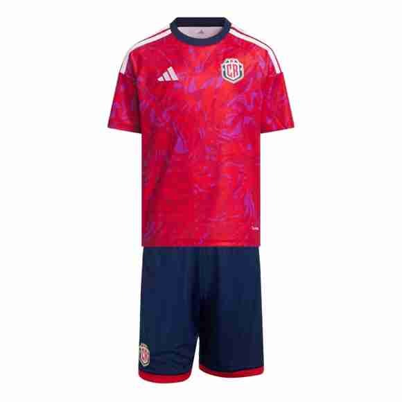 Camiseta Costa Rica 1ª Niño 2026 Camiseta Costa Rica Conjunto Niños Primera 2026