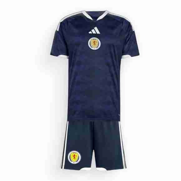 Camiseta Escocia 1ª Niño 2026 Camiseta Escocia Conjunto Niños Primera 2026