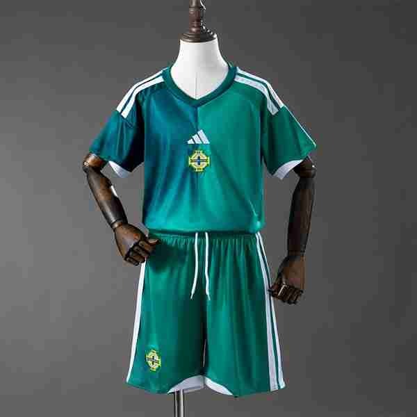 Camiseta Irlanda Del Norte 1ª Niño 2026 Camiseta Irlanda Del Norte Conjunto Niños Primera 2026