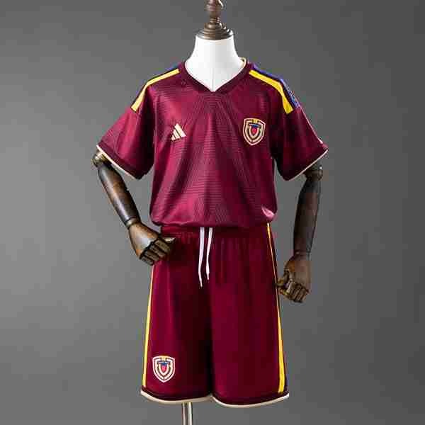 Camiseta Venezuela 1ª Niño 2026 Camiseta Venezuela Conjunto Niños Primera 2026
