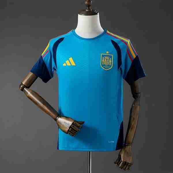 Tailandia Camiseta España Training 2026 Azul Tailandia Camiseta Entrenamiento España 2026 Azul
