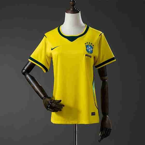 Camiseta Brasil 1ª Mujer 2026 Tailandia Camiseta Primera Brasil Mujer 2026