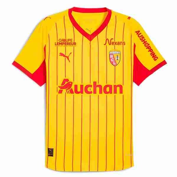 Tailandia Camiseta RC Lens 1ª 2025-2026 Tailandia Camiseta Primera RC Lens 2025 2026