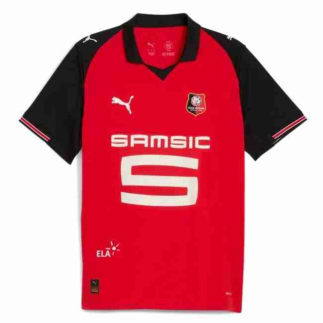 Tailandia Camiseta Stade Rennais 1ª 2025-2026 Tailandia Camiseta Primera Stade Rennais 2025 2026