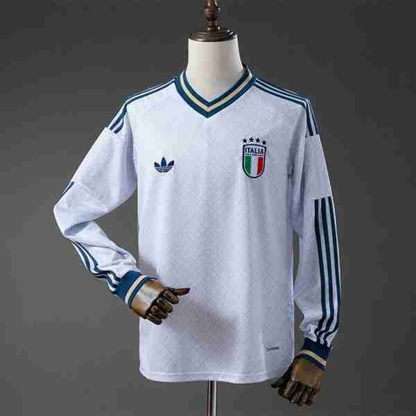 Tailandia Camiseta Italia 2ª ML 2026 Tailandia Manga Larga Camiseta Segunda Italia 2026