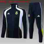 Chandal Niños Real Madrid 2025 2026 Negro Blanco