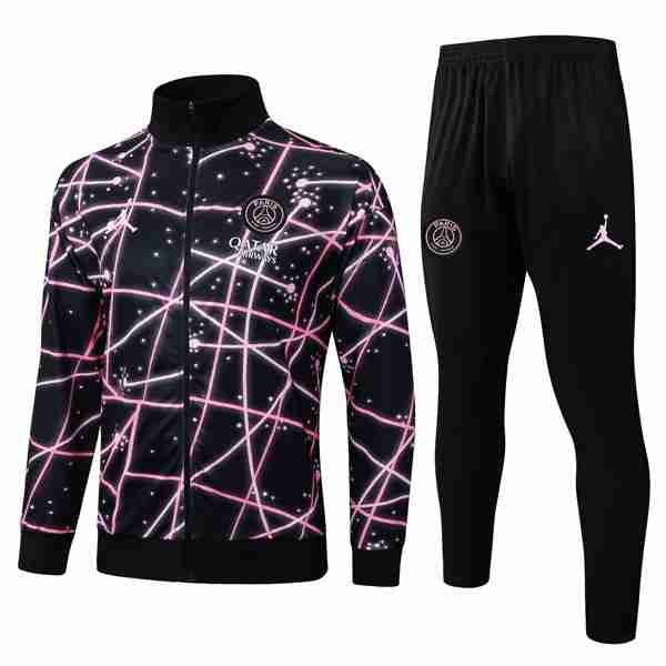 Chandal PSG 2025-2026 Negro Rosa 2 Chandal Paris Saint Germain 2025 26 Negro Rosa