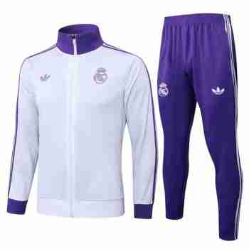 Chandal Real Madrid 2025 26 Blanco Purpura