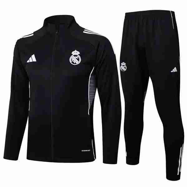 Chandal Real Madrid 2025-2026 Negro 3 Chandal Real Madrid 2025 26 Negro